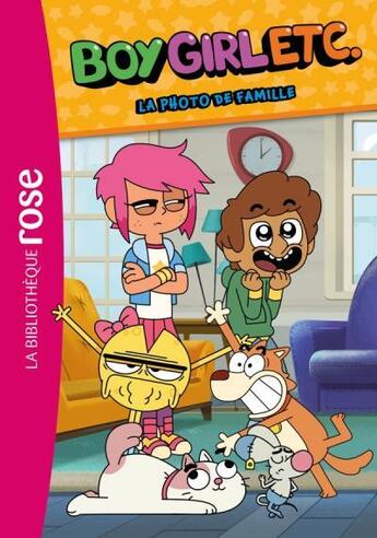 Couverture du livre « Boy, girl, etc. t.5 ; la photo de famille » de Nicolas Jaillet aux éditions Hachette Jeunesse