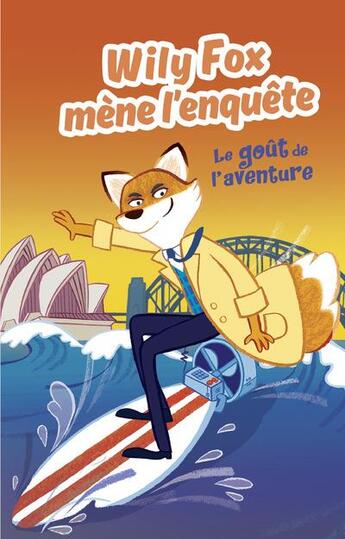 Couverture du livre « Wily Fox mène l'enquête : une recette magique » de Adam Frost et Emily Fox aux éditions Thomas Jeunesse