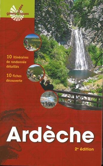 Couverture du livre « Ardèche (2e édition) » de  aux éditions Brgm