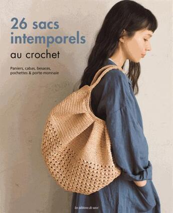 Couverture du livre « 20 sacs intemporels au crochet » de  aux éditions De Saxe