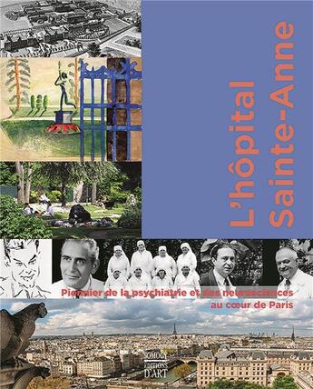 Couverture du livre « L'hôpital Sainte-Anne ; pionnier de la psychiatrie et des neurosciences au coeur de Paris » de Henry Stephane aux éditions Somogy