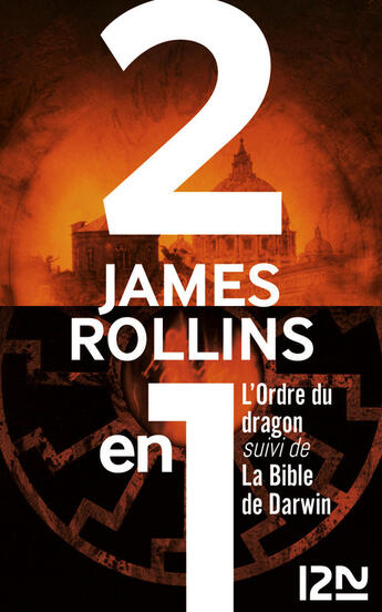 Couverture du livre « L'ordre du dragon ; la bible de Darwin » de James Rollins aux éditions 12-21