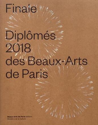 Couverture du livre « Diplômes 2018 des Beaux-Arts de Paris » de  aux éditions Ensba