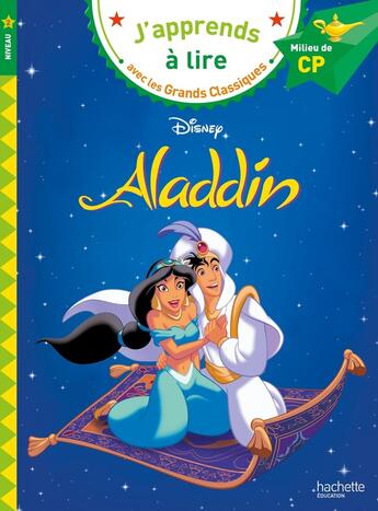 Couverture du livre « Aladdin ; CP niveau 2 » de Isabelle Albertin aux éditions Hachette Education