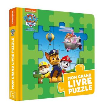 Couverture du livre « Pat' patrouille - mon grand livre puzzle ned » de  aux éditions Hachette Jeunesse