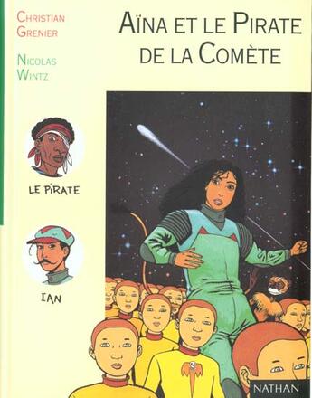 Couverture du livre « Aina Et Le Pirate De La Comete » de Christian Grenier aux éditions Nathan