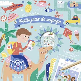 Couverture du livre « Petits jeux de voyage » de Aurore Meyer aux éditions Grund