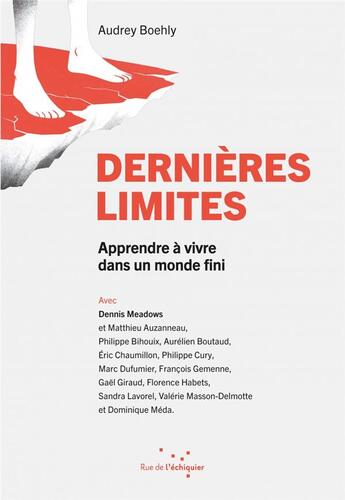 Couverture du livre « Dernières limites » de Audrey Boehly aux éditions Rue De L'echiquier