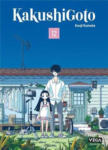 Couverture du livre « Kakushigoto Tome 12 » de Kuji Kumeta aux éditions Vega Dupuis