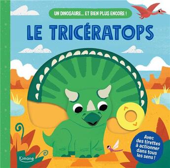 Couverture du livre « Le tricératops » de David Partington aux éditions Kimane