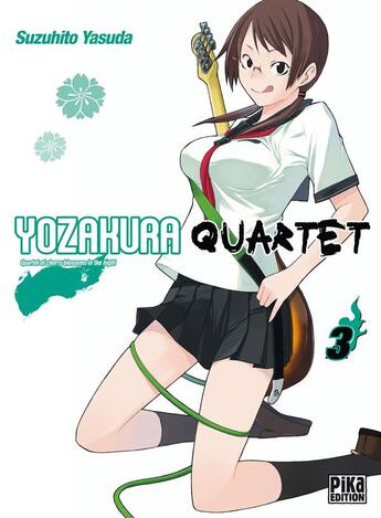 Couverture du livre « Yozakura quartet : quartet of cherry blossoms in the night Tome 3 » de Suzuhito Yasuda aux éditions Pika