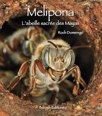 Couverture du livre « Melipona, l'abeille sacrée des Mayas » de Roch Domerego aux éditions Baroch