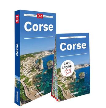 Couverture du livre « Corse (édition 2022) » de  aux éditions Expressmap