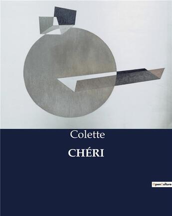 Couverture du livre « Cheri » de Colette aux éditions Culturea