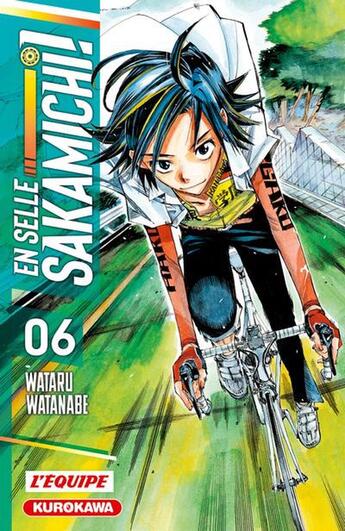 Couverture du livre « En Selle, Sakamichi ! - tome 6 » de Wataru Watanabe aux éditions Kurokawa