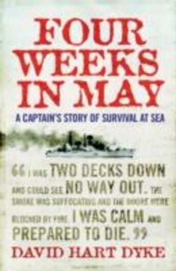 Couverture du livre « FOUR WEEKS IN MAY » de David Hart-Dyke aux éditions Atlantic Books