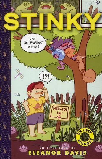 Couverture du livre « Toon books t.6 ; Stinky » de Eleanor Davis aux éditions Casterman