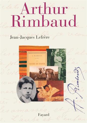 Couverture du livre « Arthur rimbaud » de Jean-Jacques Lefrere aux éditions Fayard