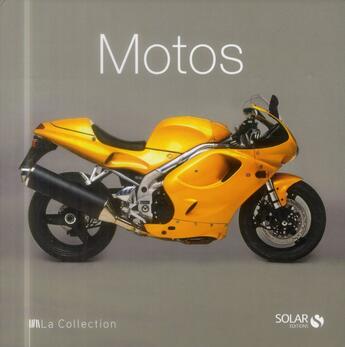 Couverture du livre « Motos » de Enzo Rizzo aux éditions Solar