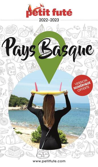 Couverture du livre « Pays basque (édition 2022/2023) » de Collectif Petit Fute aux éditions Le Petit Fute