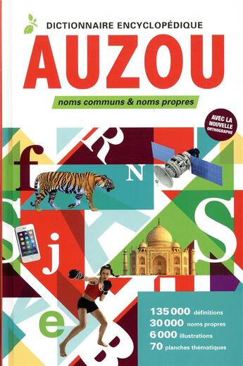 Couverture du livre « Dictionnaire encyclopedique auzou » de  aux éditions Philippe Auzou