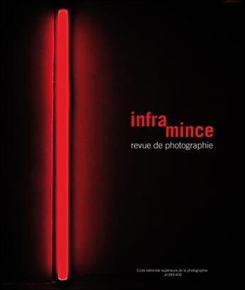 Couverture du livre « Infra-mince n 5 - revue de photographie » de Ensp aux éditions Actes Sud