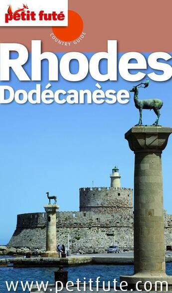 Couverture du livre « GUIDE PETIT FUTE ; COUNTRY GUIDE ; Rhodes, Dodécanèse (édition 2012) » de  aux éditions Le Petit Fute