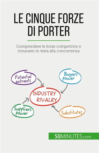 Couverture du livre « Le cinque forze di Porter : Comprendere le forze competitive e rimanere in testa alla concorrenza » de Stéphanie Michaux aux éditions 50minutes.com