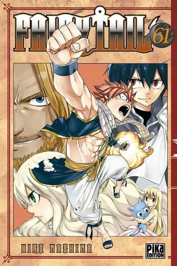 Couverture du livre « Fairy Tail Tome 61 » de Hiro Mashima aux éditions Pika