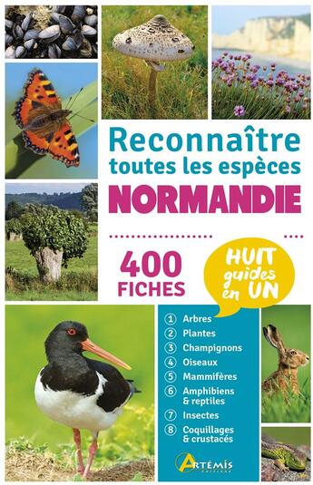 Couverture du livre « Normandie, reconnaître toutes les espèces » de  aux éditions Artemis