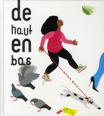 Couverture du livre « De haut en bas » de Betty Bone aux éditions Thierry Magnier