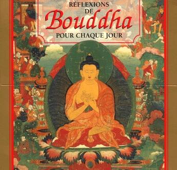 Couverture du livre « Réflexions de Boudha pour chaque jour » de Baginski aux éditions Guy Trédaniel