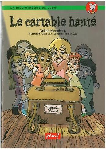 Couverture du livre « Le cartable hanté » de Rebecca Hoareau aux éditions Pemf