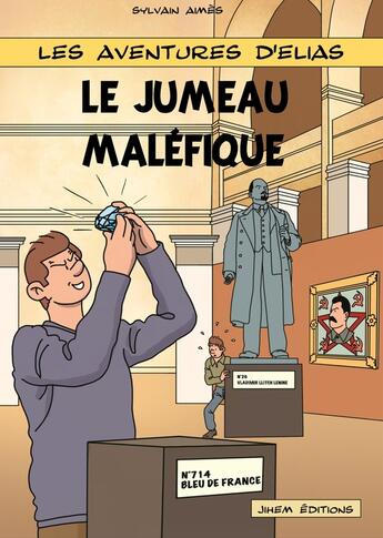 Couverture du livre « Les aventures d'Elias Tome 6 : le jumeau maléfique » de Sylvain Aimes aux éditions Jihem Editions