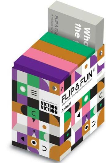 Couverture du livre « Flip & fun: animal boxset » de  aux éditions Victionary