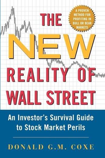 Couverture du livre « The new reality of wall street » de Coxe Donald aux éditions Mcgraw-hill Education