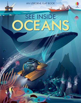 Couverture du livre « See inside seas and oceans » de Bone/Johnson aux éditions Usborne