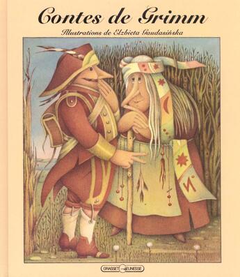 Couverture du livre « Contes de grimm » de Gaudasinska et Jacob Grimm et Wilhelm Grimm aux éditions Grasset