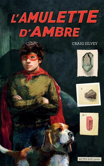 Couverture du livre « L'amulette d'ambre » de Craig Silvey aux éditions Actes Sud Jeunesse