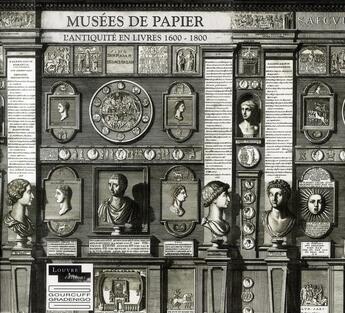 Couverture du livre « Musées de papier ; recueils d'antiquités et recherches antiquaires en Europe 1650-1780 » de Elisabeth Decultot aux éditions Gourcuff Gradenigo