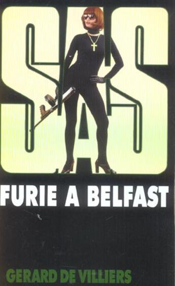 Couverture du livre « SAS T.36 ; furie à Belfast » de Gerard De Villiers aux éditions Malko