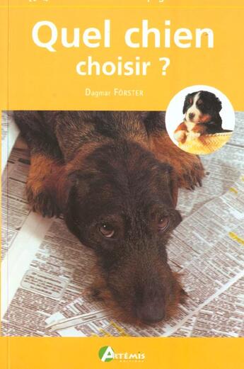 Couverture du livre « Quel Chien Choisir » de Dagmar Forster aux éditions Artemis