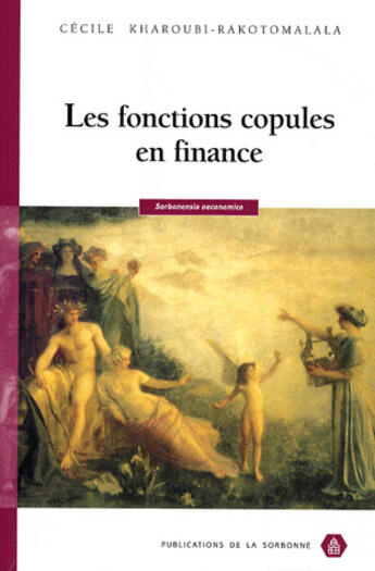 Couverture du livre « Copules en finance » de Kharoubi aux éditions Sorbonne Universite Presses