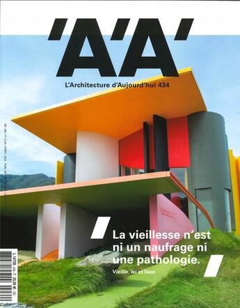 Couverture du livre « L'architecture d'aujourd'hui n 434 vieillir ici et bien - decembre 2019 » de  aux éditions Archipress