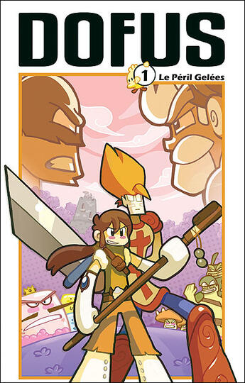 Couverture du livre « Dofus T.1 ; le péril gelées » de Crounchann et Tot et Ancestral Z aux éditions Ankama