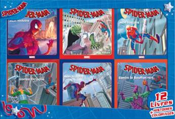 Couverture du livre « Spider-Man ; coffret » de  aux éditions Disney Hachette