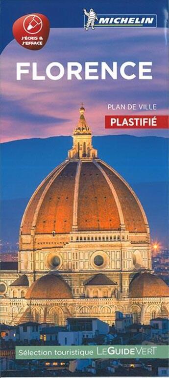 Couverture du livre « Florence - plan de ville plastifie » de Collectif Michelin aux éditions Michelin