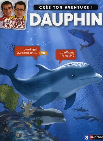 Couverture du livre « Crée ton aventure ! dauphin » de Deny/Perroud aux éditions Nathan