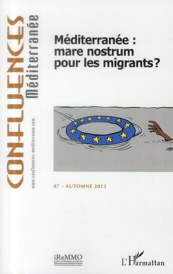 Couverture du livre « Méditerranée : mare nostrum pour les migrants » de  aux éditions L'harmattan