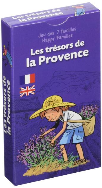 Couverture du livre « Les trésors de la Provence ; le jeu de 7 familles » de  aux éditions La Petite Boite